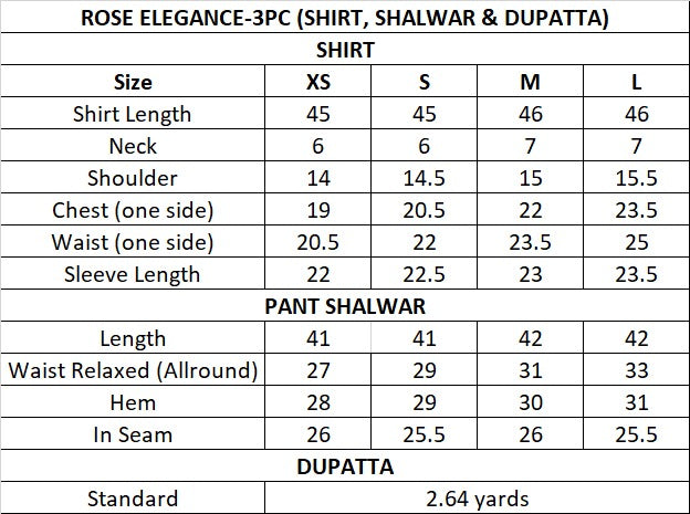 Size Guide