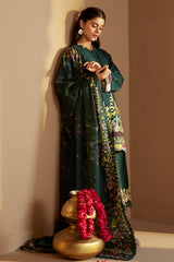EMERALD FOREST-3 PC KHADDAR EMBROIDERED SUIT