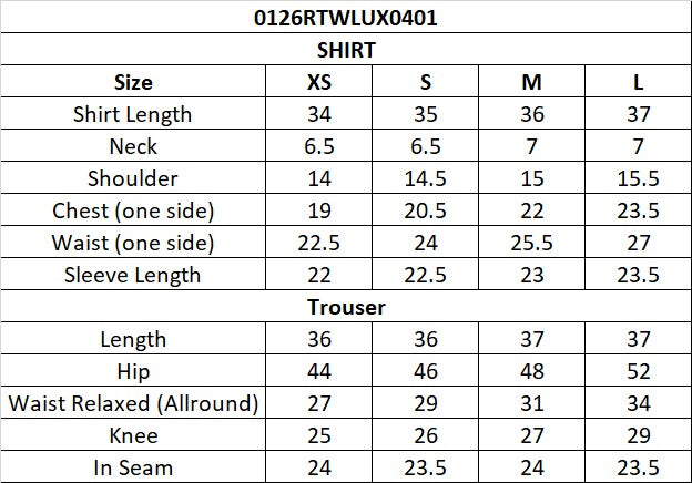Size Guide
