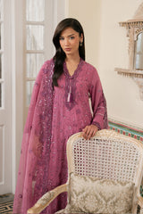 ORCHID AURA-3PC (SHIRT, TROUSER & DUPATTA)
