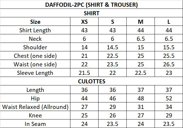 Size Guide