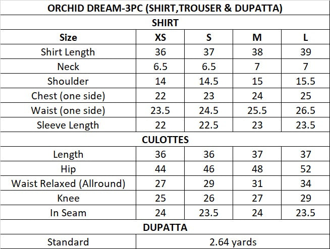 Size Guide