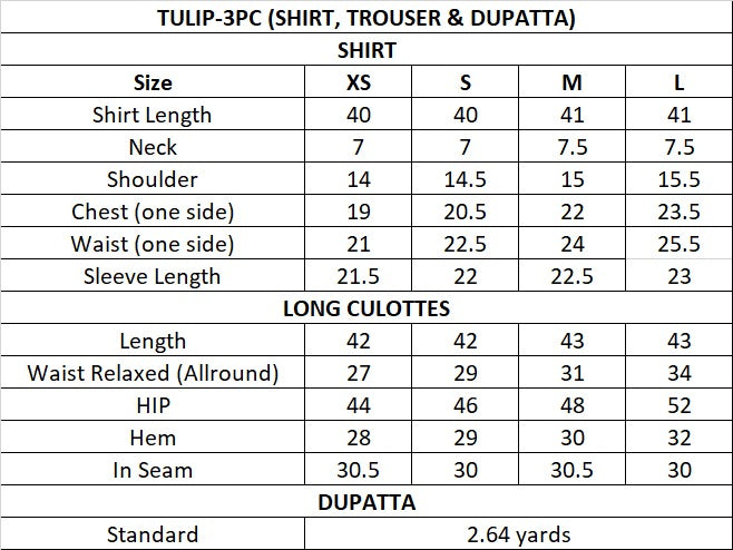 Size Guide
