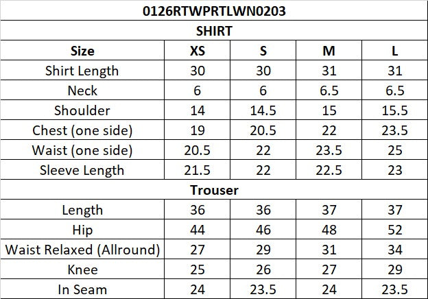 Size Guide