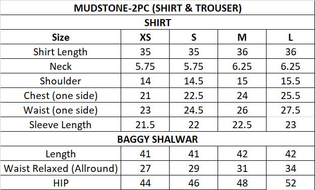 Size Guide