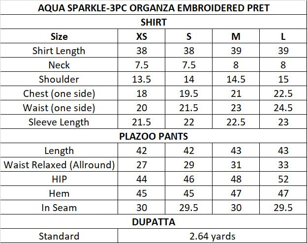 Size Guide