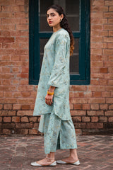 ENCHANTING GLAZE-3 PIECE PRINTED LAWN SUIT