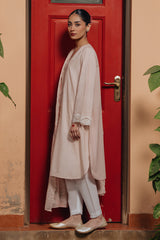 ROSE SMOKE-2 PIECE (SHIRT & DUPATTA)