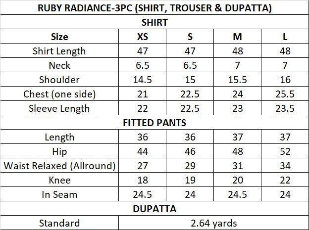 Size Guide