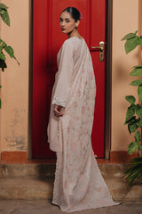 ROSE SMOKE-2 PIECE (SHIRT & DUPATTA)