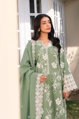 MOSS LUXE-2PC (SHIRT & DUPATTA)