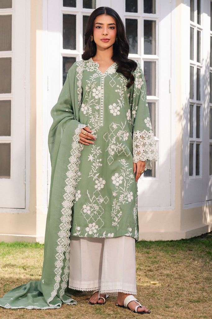 MOSS LUXE-2PC (SHIRT & DUPATTA)