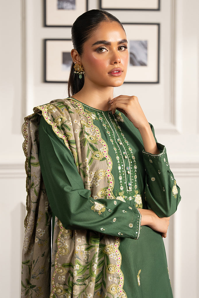 Forest Green Dupatta main image 1