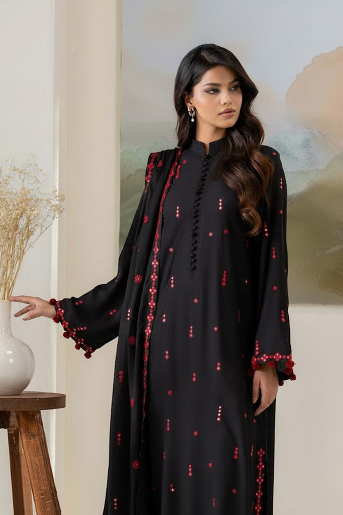 BLACK MUSE-2PC(SHIRT & DUPPATA)