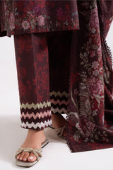 FLORAL MELODY-3PC KHADDAR PRINTED SUIT