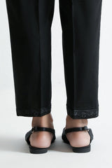 EMBROIDERED FITTED PANTS 2