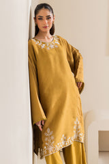 SAGE GREEN EMBROIDERED LINEN SHIRT