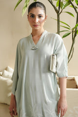 PALM BREEZE EMBROIDERED LAWN SHIRT