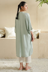 PALM BREEZE EMBROIDERED LAWN SHIRT