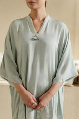 PALM BREEZE EMBROIDERED LAWN SHIRT
