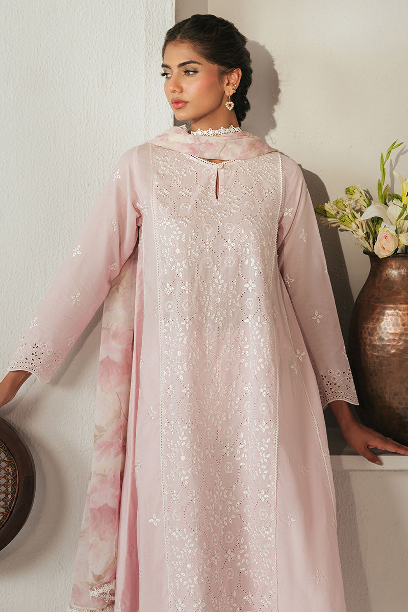 Lilac Rose 3-Pc Chikankari Suit