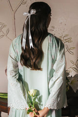 FLORAL GARLAND-3PC CHIKANKARI SUIT
