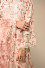 CORAL IMPRESSION 2PC (SHIRT & DUPATTA)