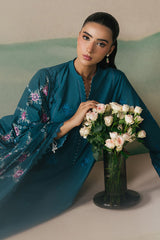 OCEAN DEPTHS-3PC LAWN EMBROIDERED SUIT
