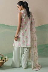 FLORET GRACE-3PC LAWN EMBROIDERED SUIT