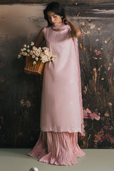 PINK BLOSSOM-3PC LAWN EMBROIDERED SUIT