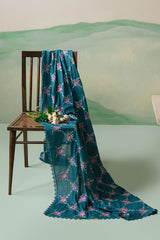 OCEAN DEPTHS-3PC LAWN EMBROIDERED SUIT