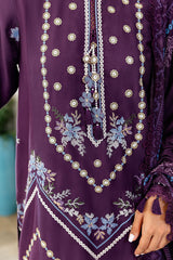 MYSTIC DUST-3PC SATIN EMBROIDERED SUIT