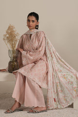 SERENE TALE-3PC PRINTED LAWN SUIT