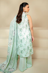 ROSE GARLAND-3 PIECE LAWN SUIT