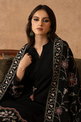 ETHEREAL RAVE-2 PIECE KHADDAR EMBROIDERED SUIT