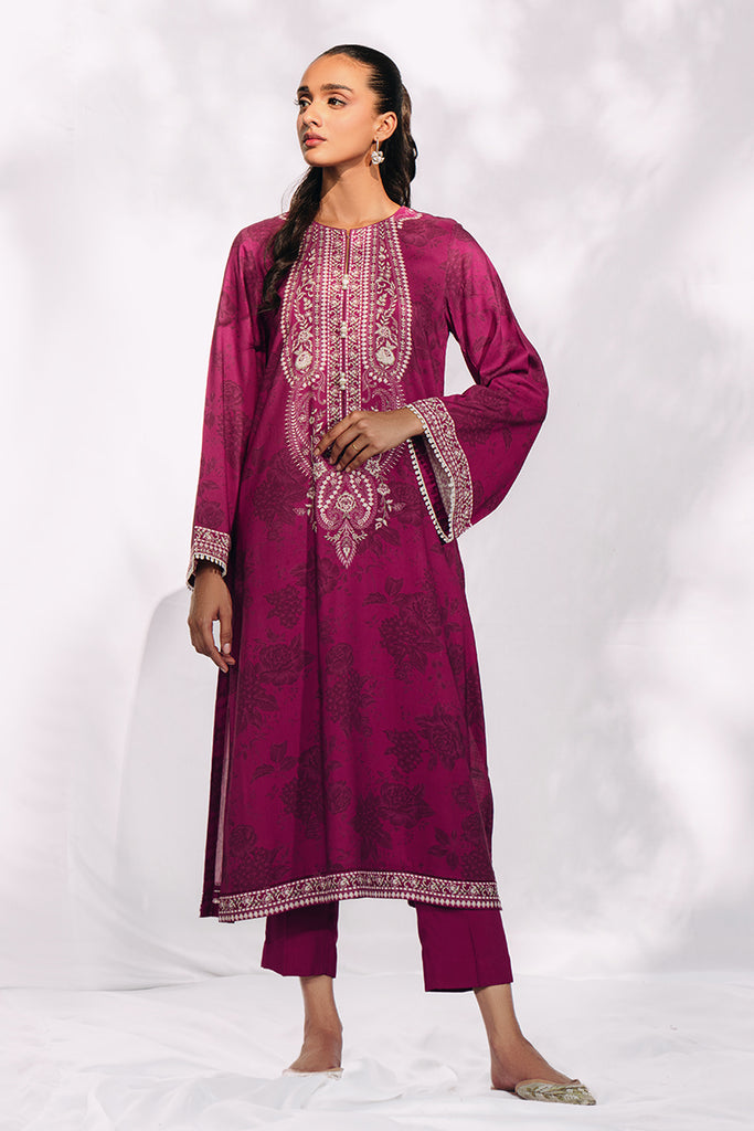 CERISE TALE-2PC LINEN SUIT