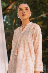 PINK TALE-1 PIECE KHADDAR PRINTED SHIRT