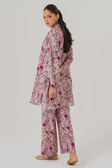 FLORAL IMPRESSION-2 PIECE (SHIRT & TROUSER)