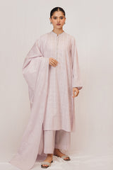 FAIR LILAC-3 PIECE JACQUARD SUIT