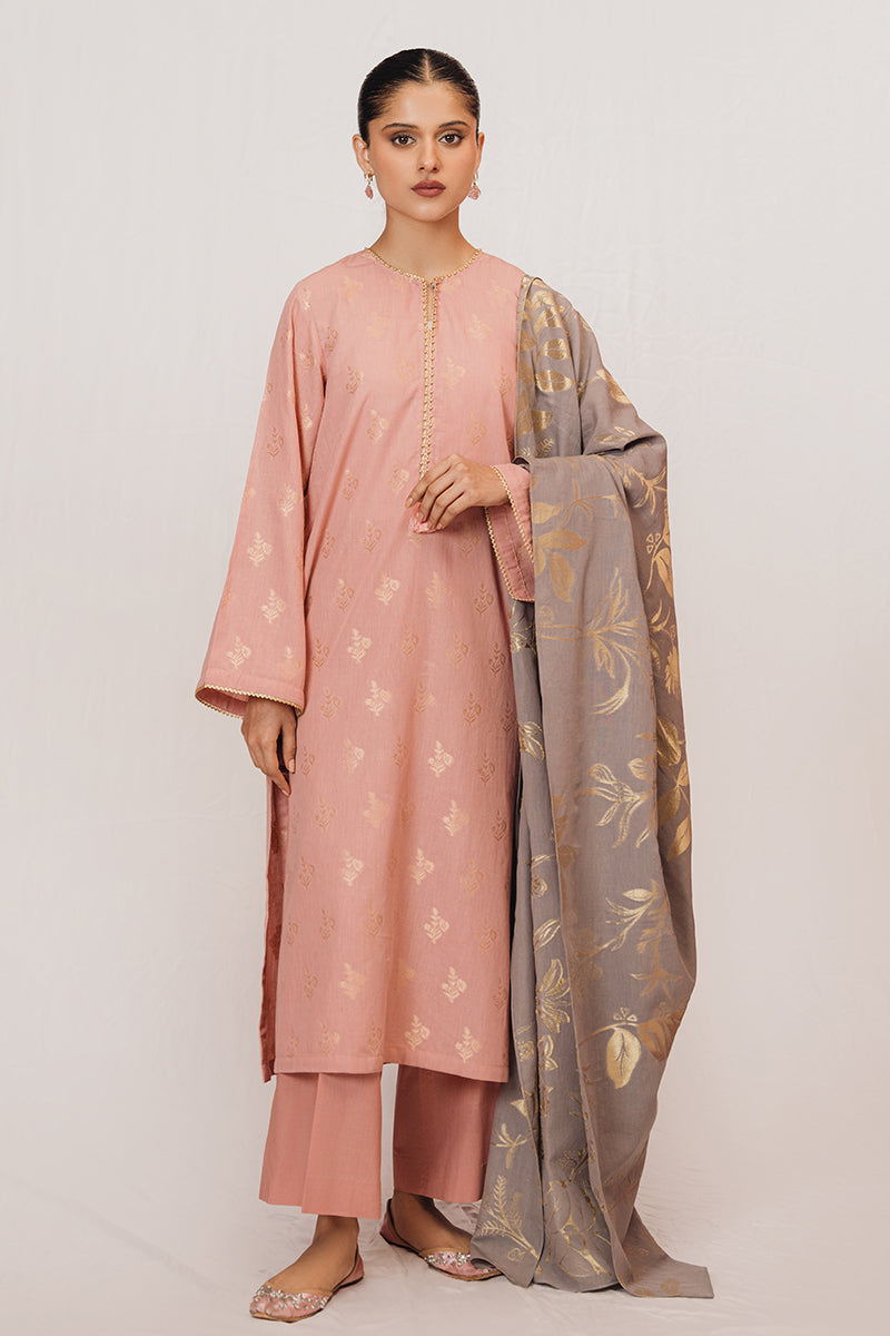 MELLOW ROSETTE 3 PIECE JACQUARD SUIT Mellow rosette 3 piece jacquard suit