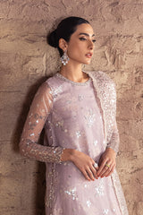 AFSANA-3PC ORGANZA EMBROIDERED PRET