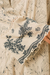DUSTY GLINT-2 PC PRINTED LAWN SUIT