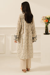 DUSTY GLINT-2 PC PRINTED LAWN SUIT