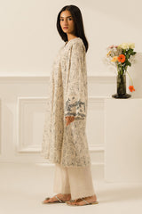 DUSTY GLINT-2 PC PRINTED LAWN SUIT