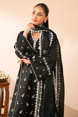 OBSIDIAN GRACE-2PC (SHIRT & DUPATTA)