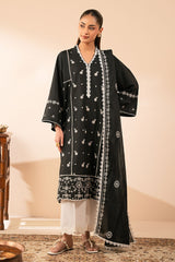 OBSIDIAN GRACE-2PC (SHIRT & DUPATTA)