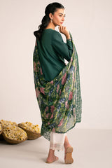 PINE GREEN-2PC (SHIRT & DUPATTA)