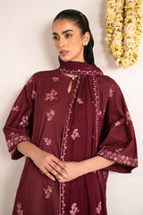 ROSE GLAM-2PC (SHIRT & DUPATTA)