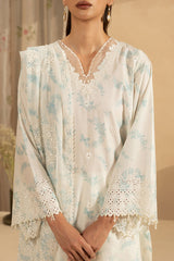 VANILLA ICE- 3PC EMBROIDERED LAWN SUIT