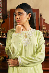 ZAMURD-1 PIECE JACQUARD EMBROIDERED SHIRT